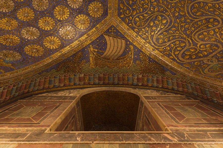 Detail Ceiling Cathedral, Aachen, Germany