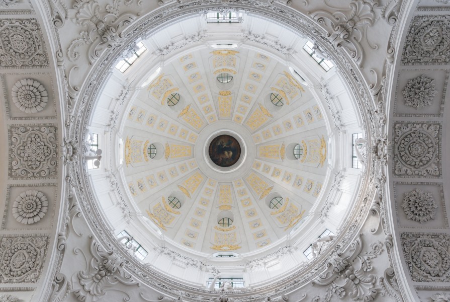 Dome inside Theatinekirche Munich