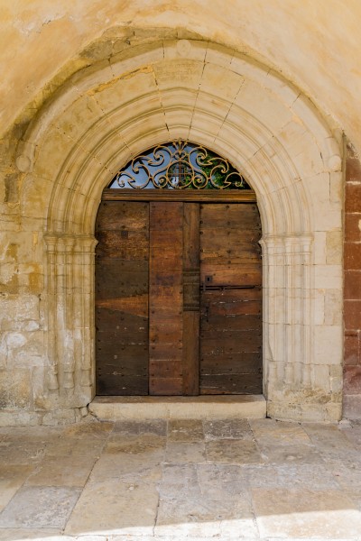 Door of the Sainte-Austremoine Church