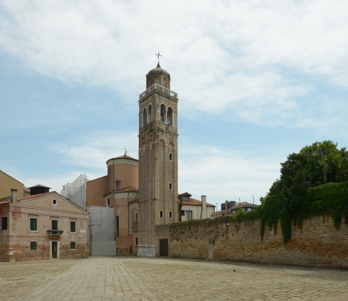 Dorsoduro Campanile di San Sebastiano a Venezia