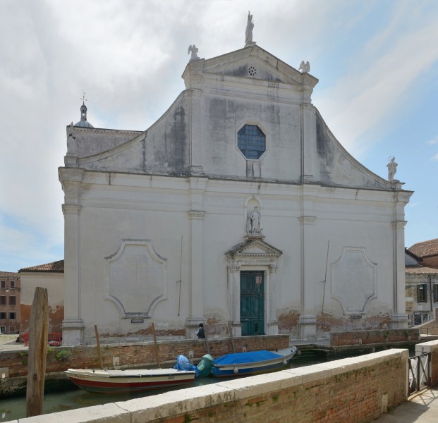 Dorsoduro Chiesa e Rio Angelo Raffaele a Venezia
