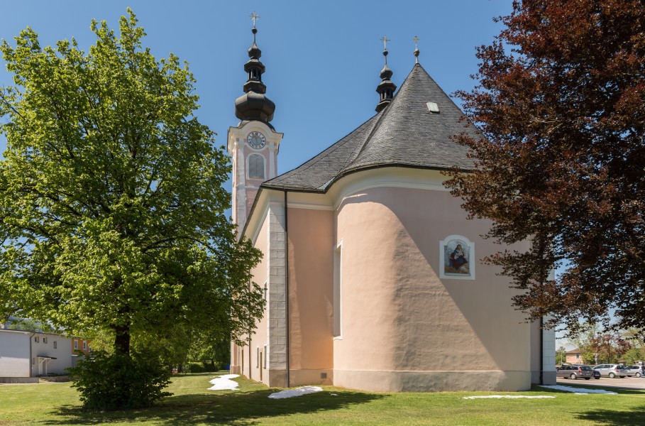 Ebenthal Pfarrkirche Maria Hilf Ost-Ansicht Apsis 30042016 1798