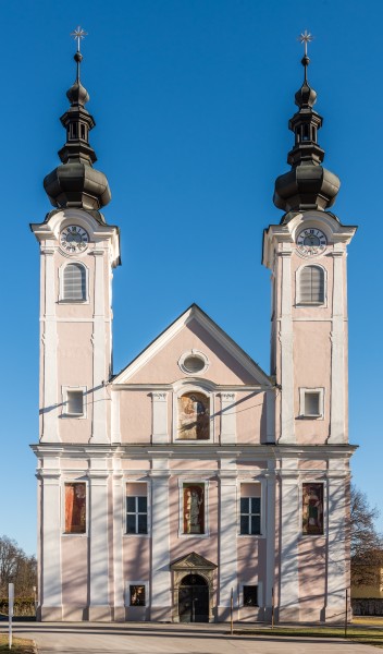Ebenthal Pfarrkirche Maria Hilf W-Ansicht 30122016 5944
