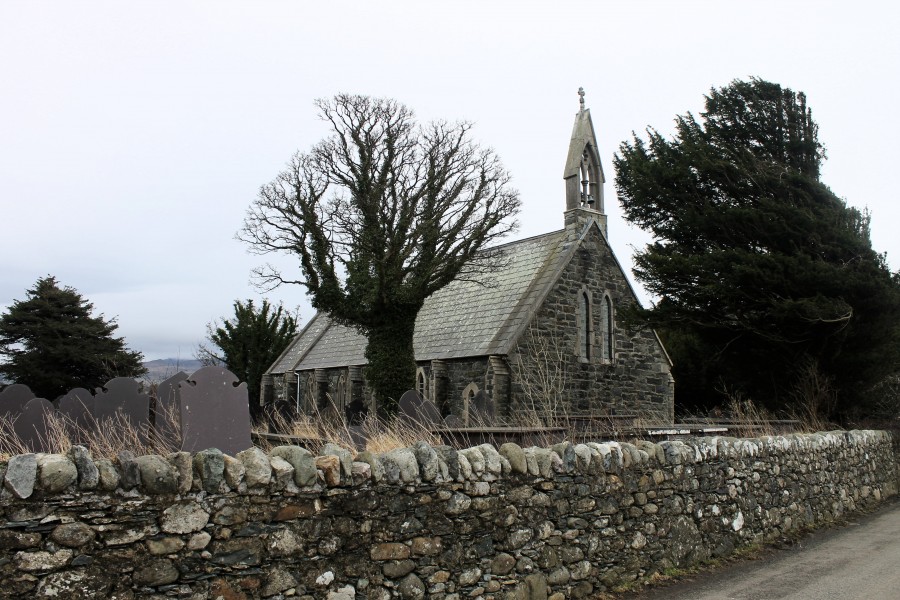 Eglwys Sant Cedol St Cedol's Church, Pentir ger Bangor Gwynedd, Cymru Wales 33