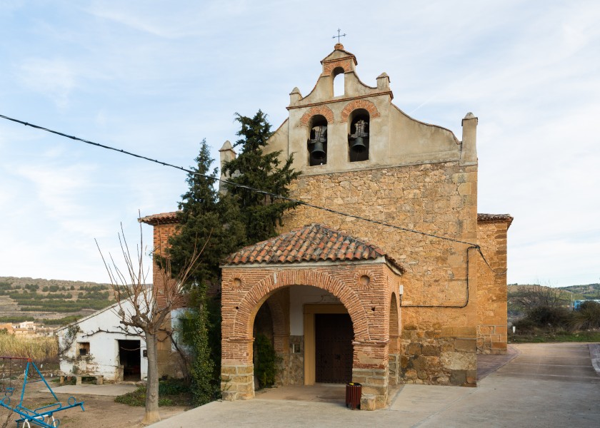 Ermita de la Virgen de los Alvares, Nuévalos, Zaragoza, España, 2015-01-08, DD 03