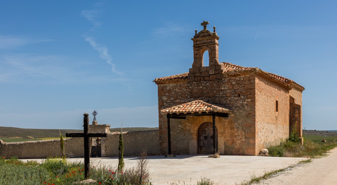 Ermita del Santo Cristo, Villanueva de Gormaz, Soria, España, 2017-05-26, DD 41