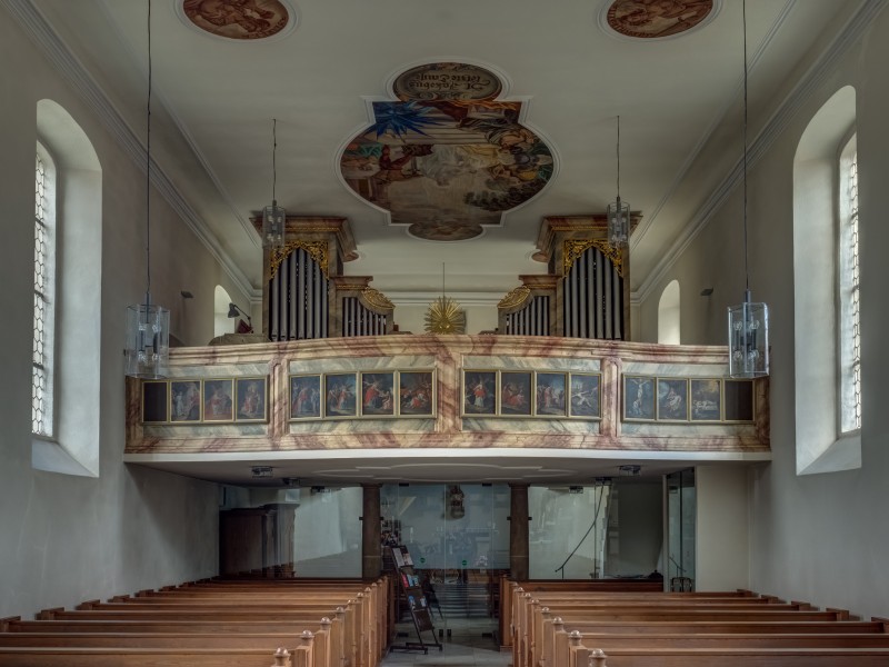 Etzelskirchen Kirche Orgel P4RM1882 -HDR
