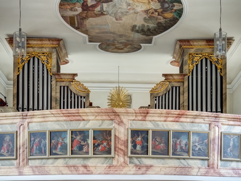 Etzelskirchen pipe organ P4RM1887