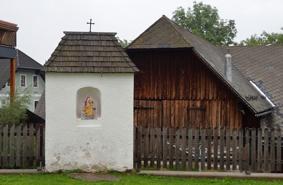 Evangelist shrine St. Mark 01, St. Ägydius, Fischbach, Styria