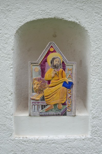 Evangelist shrine St. Mark 02, St. Ägydius, Fischbach, Styria