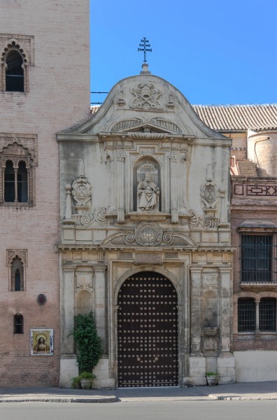Exterior church San Pedro Seville Spain