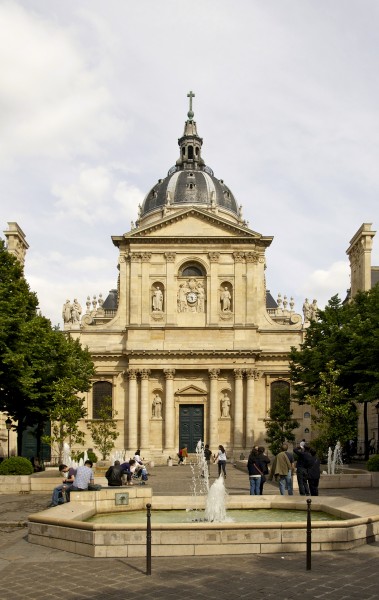 Façade chapelle Sorbonne Paris