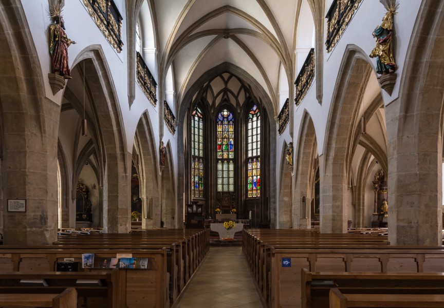 Freistadt Pfarrkirche Innenraum 02