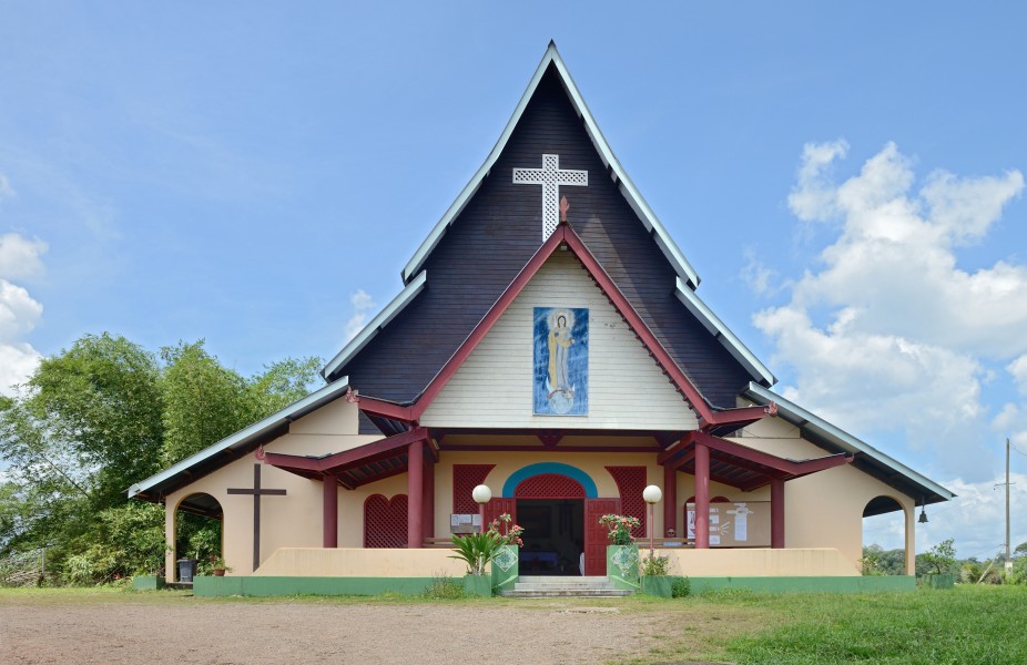 French Guiana Cacao church