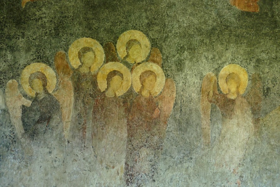 Frescos in the church of Saint Stephen in Nesebar 01