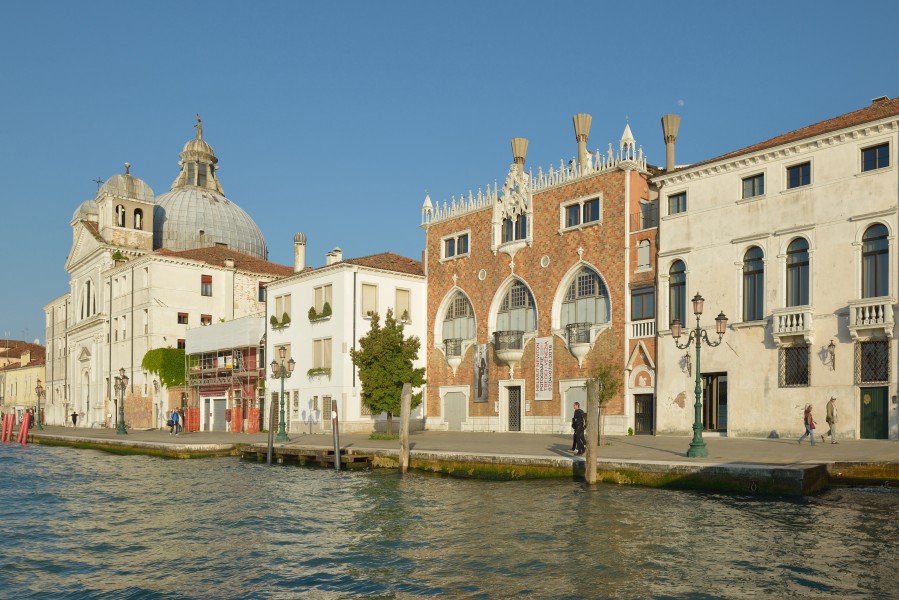 Giudecca Chiesa delle Zitelle Casa dei tre oci a Venezia