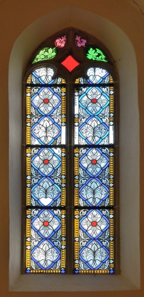 Glasfenster Kirche Sankt Vigil Kastelruth 