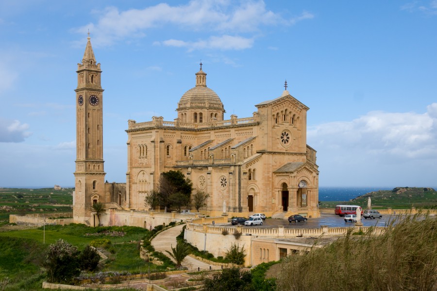 Gozo, Malta Basilica-Ta-Pinu-01