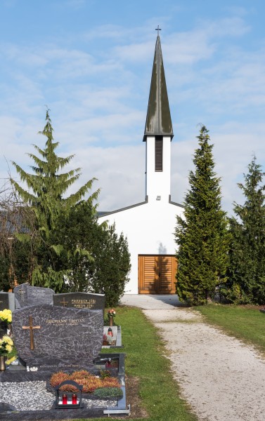 Grafenstein Clemens Holzmeister Strasse Friedhof und Aufbahrungshalle 27102015 8494