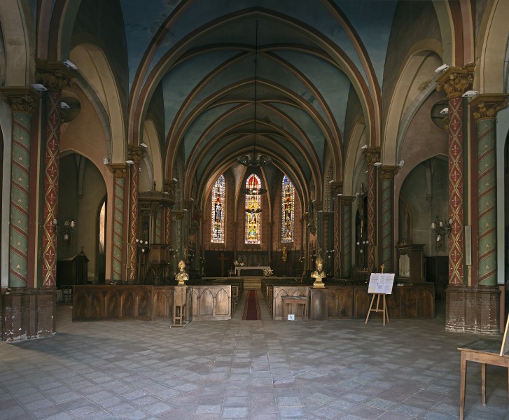 Grisolles (Tarn-et-Garonne) Eglise St.Martin. Interieur