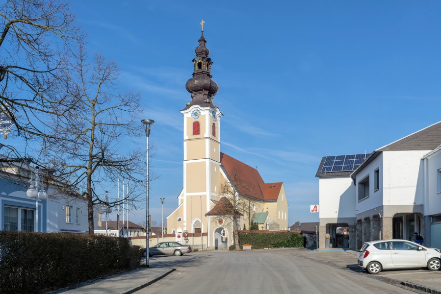 Gunskirchen kath Pfarrkirche hl Martin