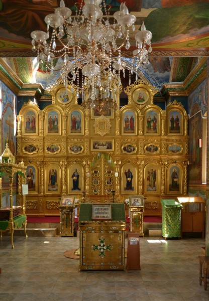 Hâncu monastery - iconostas