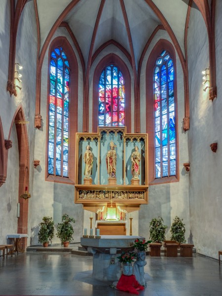 Haßfurt Kirche Altar 9244387hdr