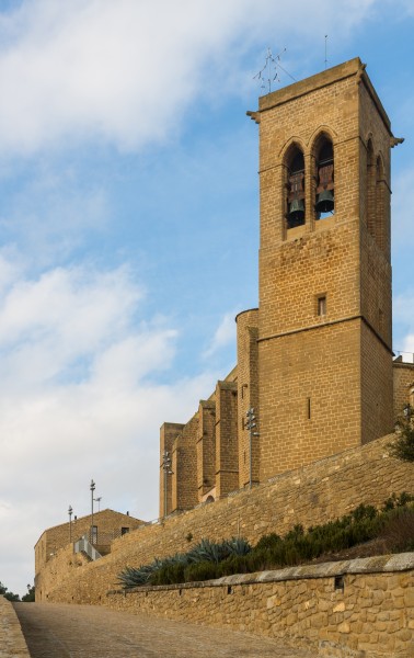 Iglesia-fortaleza de San Saturnino, Cerco de Artajona, Navarra, España, 2015-01-06, DD 04