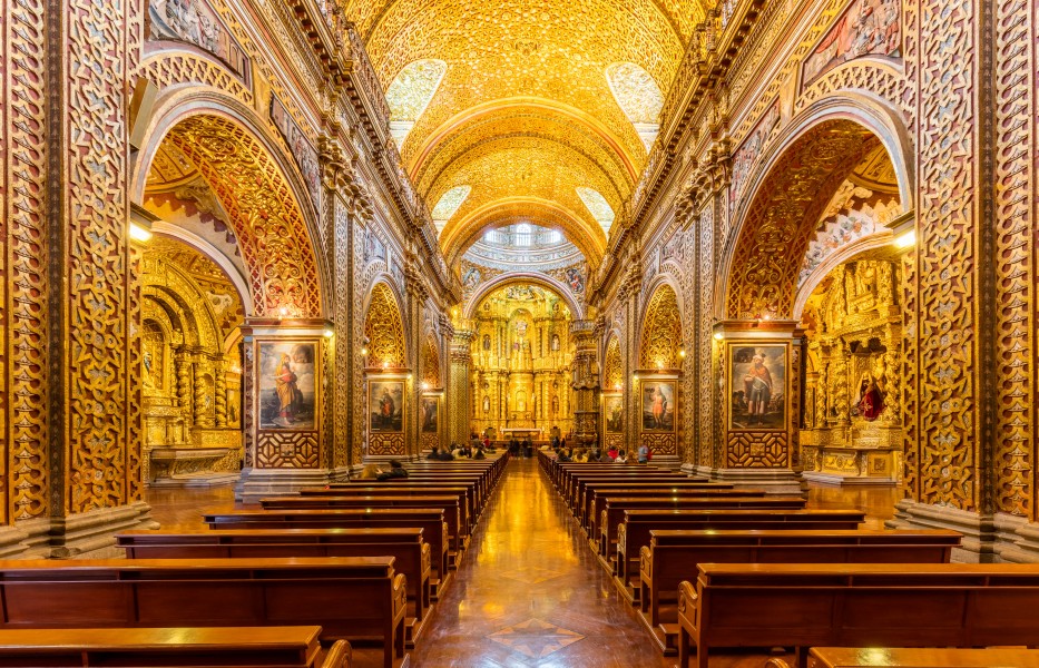 Iglesia de La Compañía, Quito, Ecuador, 2015-07-22, DD 149-151 HDR