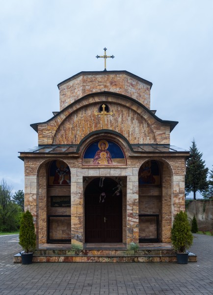 Iglesia de la Natividad de la Madre de Dios, Montaña Vodno, Skopie, Macedonia, 2014-04-17, DD 76