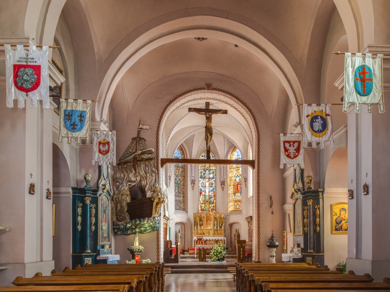 Iglesia de la Sagrada Trinidad, Gniezno, Polonia, 2014-09-17, DD 30-32 HDR