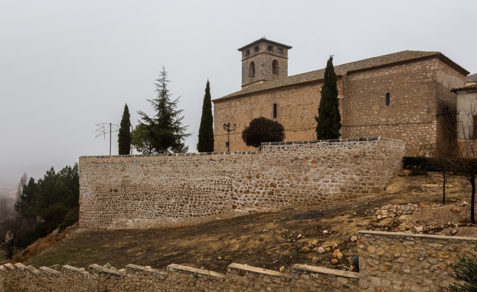 Iglesia de San Miguel Arcángel, Fuentelviejo, Guadalajara, España, 2018-01-04, DD 24