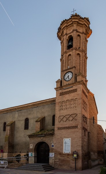 Iglesia de San Pedro Mártir de Verona, Pinseque, Zaragoza, España, 2017-01-06, DD 08