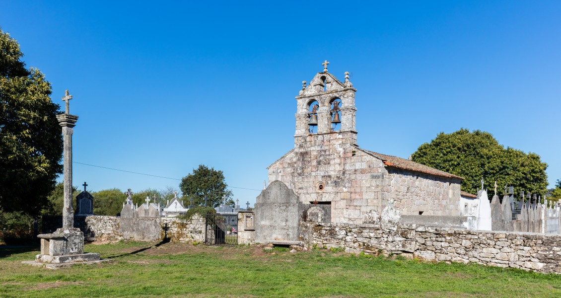 Iglesia de Santiago, Lestedo, Camino de Santiago, Lugo, España, 2015-09-20, DD 30