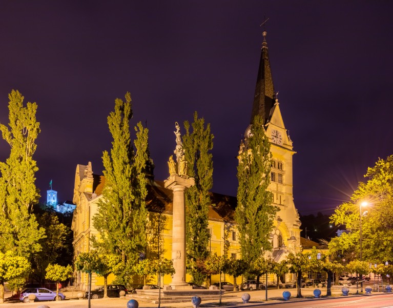 Iglesia de Santiago, Liubliana, Eslovenia, 2017-04-14, DD 53-55 HDR
