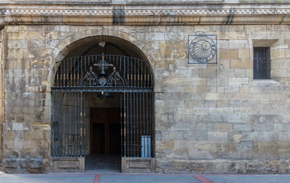 Iglesia Santa Maria, entrance, Miranda de Ebro, Spain