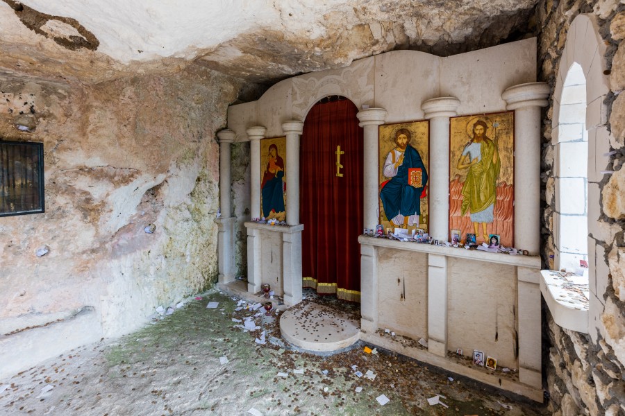 Iglesias rupestres de Basarbovo, Bulgaria, 2016-05-27, DD 26