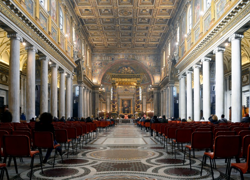 Interior of Santa Maria Maggiore (Rome)