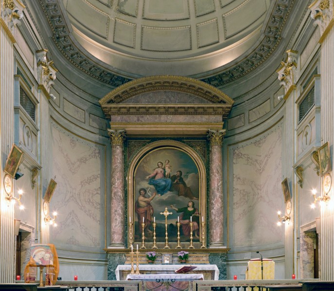 Intern of Church of St. John of the Malva in Trastevere