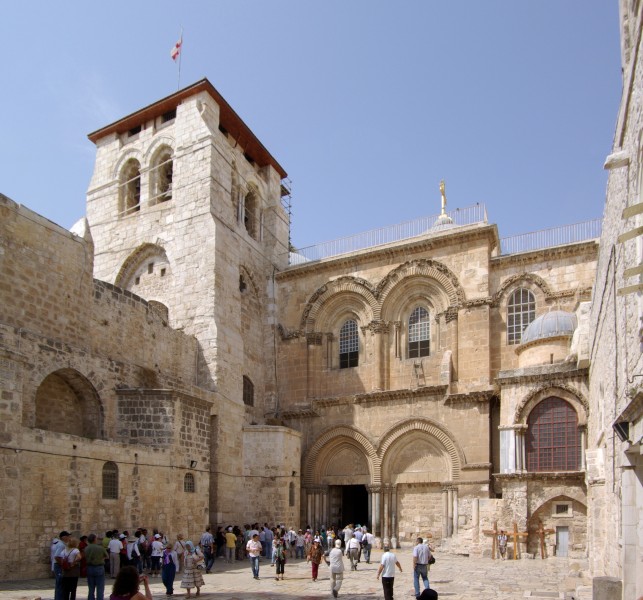 Jerusalem Holy Sepulchre BW 24
