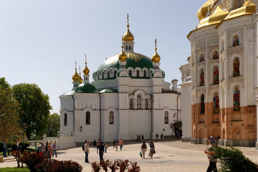 Kiev Kiev Pechersk Lavra Refectory Church IMG 6410 1725