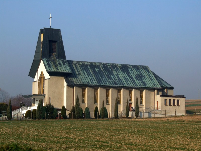 Kirche in Niesnaschin (Scheinau, Nieznaszyn)