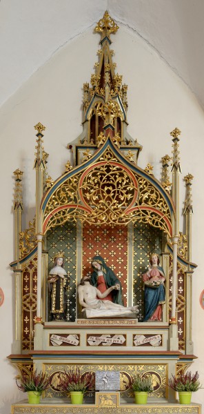 Kirche Sankt Vigil Kastelruth Seitenaltar