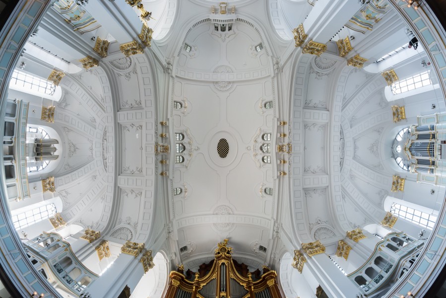 Kirche St. Michaelis (Hamburg-Neustadt).Deckengewölbe.2.13855.ajb