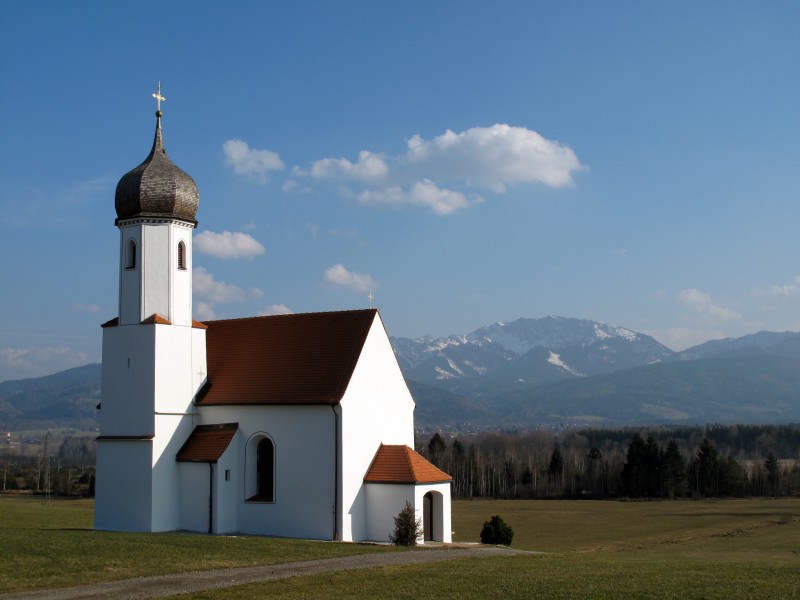 Kirche Stankt Johannisrain bei Penzberg 4