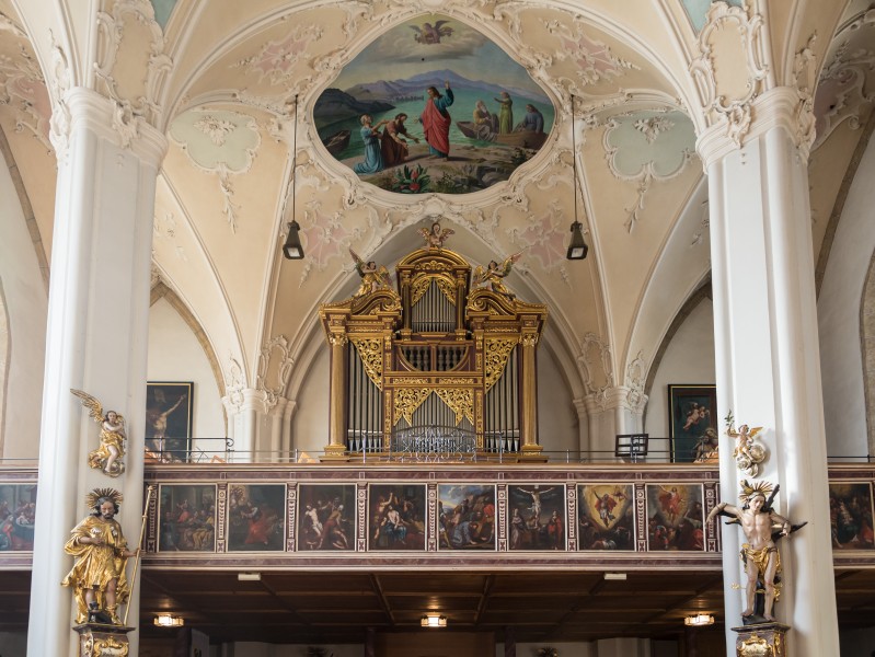 Kitzbühel Pfarrkirche Orgel 01