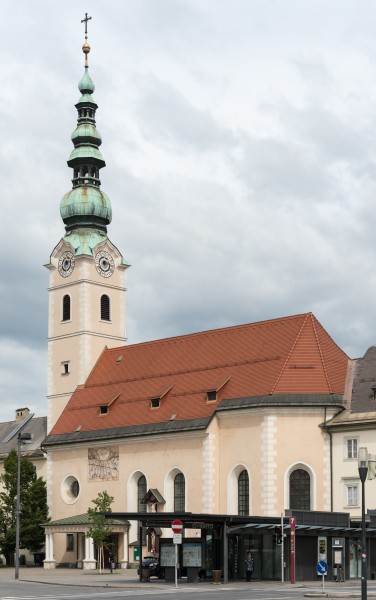 Klagenfurt Heiligengeistplatz Heiligengeistkirche 15072016 3897