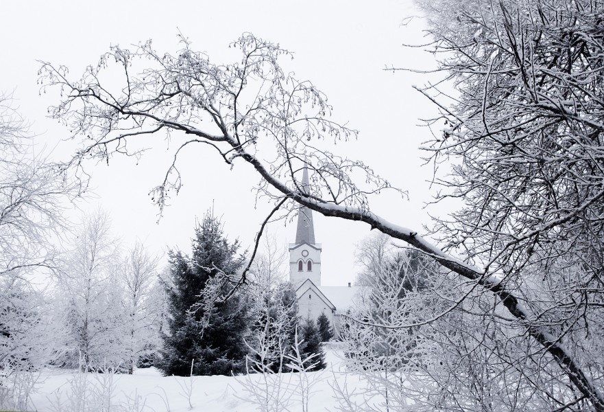 Kose kirik talvel