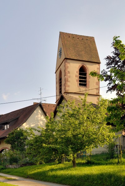 Lörrach - Röttler Kirche - Glockenturm