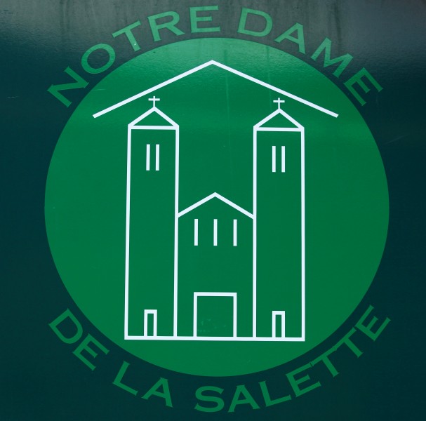 La Salette sanctuary sign, France, Europe, August 2013, picture 44